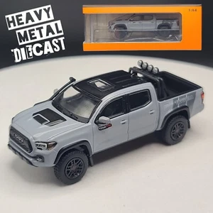 GCD Toyota Tacoma TRD Pro Off Road 1:64 Scale Cement Grey w/ Acrylic Case (2024)