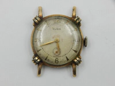 Vintage Elgin 555 17j Hand Wind Wrist Watch - Image 1 of 3