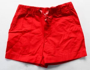 Carter's Toddler Boy's Drawstring Waist Pull On Cotton Shorts EJ3 Red Size 5 NWT - Picture 1 of 3