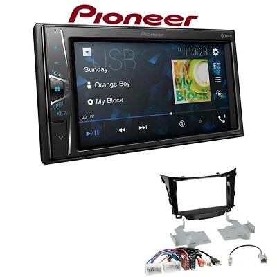 Pioneer Autoradio Bluetooth Touchscreen USB für Hyundai i30 ohne OEM Navi - Bild 1 von 4