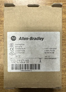 ALLEN-BRADLEY 100-C12ZJ10 CONTACTOR 3P 24VDC 1NO **NEW IN BOX** - Foto 1 di 7
