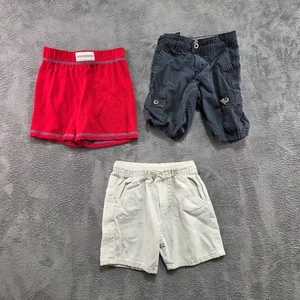 Bundle of 3 Unisex Kids Clothing Summer Shorts Size 4T - Picture 1 of 9