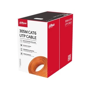 Dahua Cavo Lan 305m UTP CAT6 CCA 23AWG Pvc Orange PFM922I-6UN-C - Photo 1/1