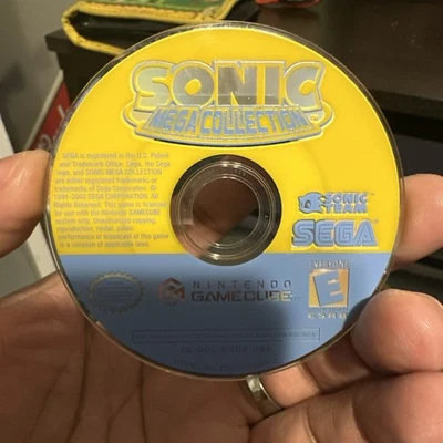 Sonic Mega Collection - Game Disc Only Play Tested (GameCube, 2002) - Great Disc - Image 1 of 3