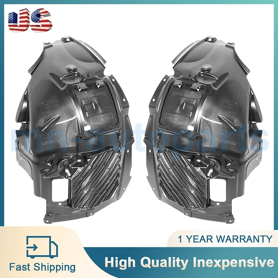 2X Front Left & Right Fender Liner Wheel Cover Fits For BMW 428i 430i 435i 440i - Image 1 of 4
