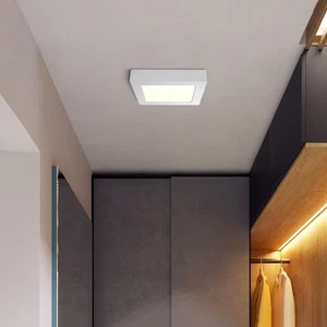 LED Hallway Ceiling Light Square Bedroom Lamp Fixture Surface Mounted Downlight - Picture 1 of 25