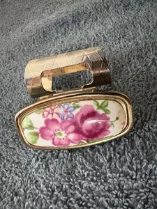 Vintage Lippenstift Halter Ring mit Spiegel Japan 1940’s-1950’s - Bild 1 von 5