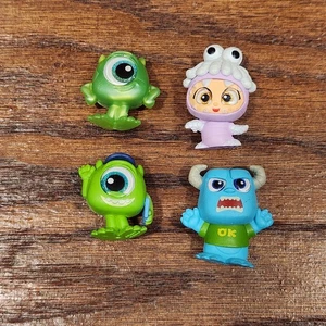 Disney Doorables Set mit 4 Figuren Monster Inc University Mike Boo Sulley Set - Bild 1 von 3