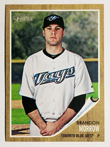 2011 Topps Heritage #489 Brandon Morrow SP - Foto 1 di 2