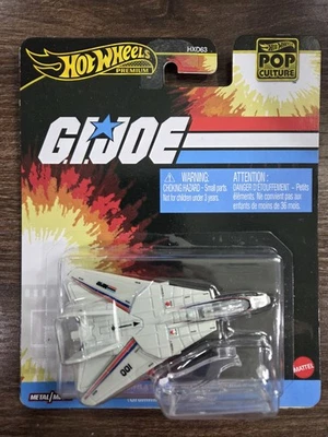 Литой автомобиль Hot Wheels Premium Pop Culture G.I.Joe Jet Skystriker F-14 - Изображение 1 из 2