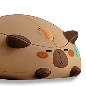 Akko Capybara Mouse, Kabellose Maus, 2.4GHz, Braun - Bild 1 von 11