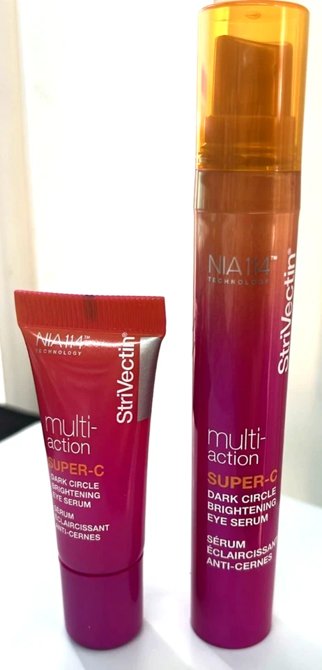 Strivectin Multi Action Super C сыворотка для осветления темных кругов глаз 0,5 + 0,17 унции - Изображение 1 из 1
