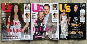 US WEEKLY Magazines Lot of 3 Sept. 1 & August 18,2025 - Picture 1 of 2