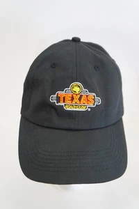 Gorra de empleado de restaurante Texas Roadhouse negra ajustable con correa - Imagen 1 de 9