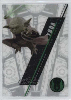 2016 Topps Star Wars High Tek Form 1 Pattern 2 Star Destroyer Yoda #SW-3 0rd2 - Image 1 of 3