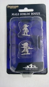 PATHFINDER BATTLES MINIATURE ~ MALE GOBLIN ROGUE - Picture 1 of 2