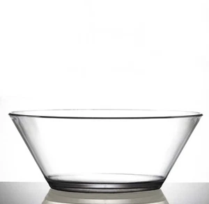 Elite Clear Polycarbonate Multi-Purpose Serving Bowl 82oz/2.3ltr, Salad, Snacks - Picture 1 of 1
