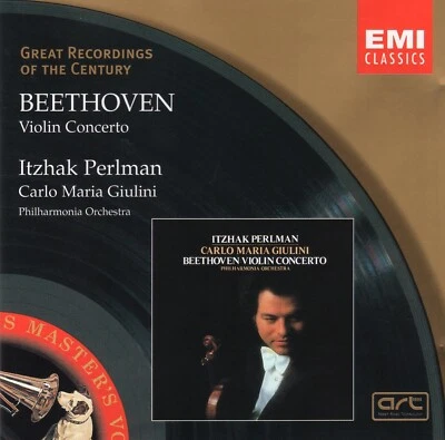 Beethoven - Violin Concerto / Perlman · Philharmonia Orchestra · Giulini - Image 1 of 3