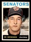 1964 Topps Baseball #46 Ed Brinkman Vg/Ex *D2