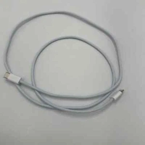Genuine Apple Woven Braided charging cable iMac Lightning to USB-C - Blue - Picture 1 of 1