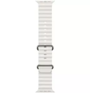 OFFICIAL GENUINE APPLE WATCH ULTRA 49MM OCEAN BAND STRAP WHITE - BULK ORIGINAL - Picture 1 of 7