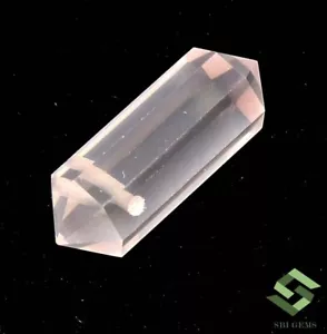 Coppia di forme fantasiose quarzo rosa naturale 22x8 mm 11,91 CTS pietre preziose sfaccettate sciolte - Foto 1 di 6