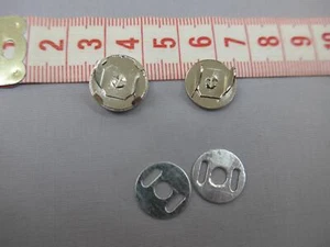 Magnetverschluss Magnetschloss 15mm silberfarben - Bild 1 von 2