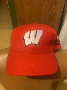 LOOK!!! Wisconsin Badgers 1999 Rose Bowl Snapback Cap hat COOL!! - Picture 1 of 4