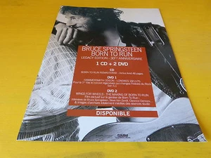 BRUCE SPRINGSTEEN - BORN TO RUN!!!1!FRENCH PRESS ADVERT - Imagen 1 de 1