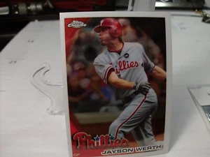2010 Topps Chrome  #127 - Jayson Werth - Philadelphia Phillies 10-1169 - Picture 1 of 2