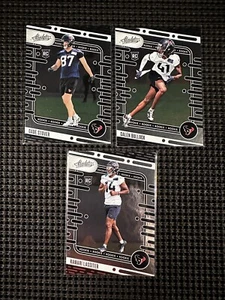 Lote de radiocontrol Absolute Houston Texans Rookies 2024 - Lassiter Bullock Stover - Imagen 1 de 2
