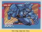 1992 Impel Marvel X-Men Beast #1 READ 0b3