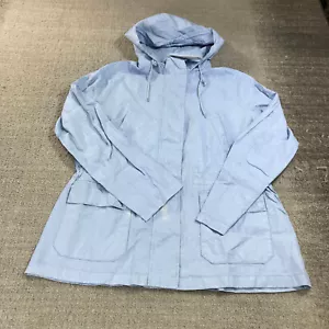 Vintage Gant Jacket Mens Extra Large Full Zip Hoodie Light Linen Windbreaker A2 - Picture 1 of 12