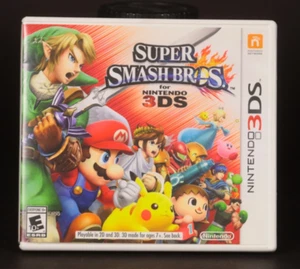 Super Smash Bros Nintendo 3DS Auténtico EE. UU. Estuche Solo SIN JUEGO / Envío Rápido - Imagen 1 de 4