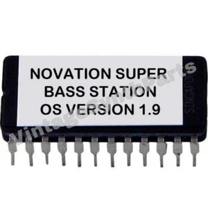 Novation Super Bass Station - Latest OS V 1.9 Eprom Upgrade Update Firmware - Bild 1 von 2
