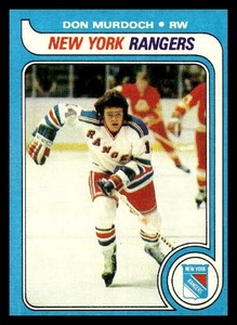 1979  Topps #168 Don Murdoch New York Rangers Hockey card