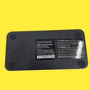 Insignia NS-HZ340 - Extractor de audio HDMI negro #080 Z65/179 - Imagen 1 de 5