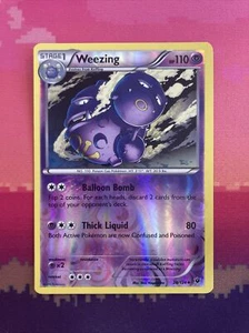 Pokemon Karte Weezing Fates Collide Reverse Holo 28/124 Near Mint - Bild 1 von 2