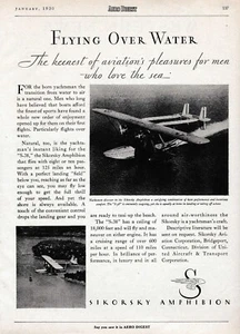 1926 Sikorsky Flugzeug Anzeige 22.11.2024 - Bild 1 von 1
