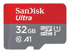 Tarjeta de memoria SanDisk Ultra microSDHC 32 GB UHS-I con adaptador - SDSQUA4-032G-AN6MA - Imagen 1 de 1