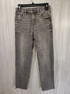 Kut From The Kloth Elizabeth Fab Ab Ankle Straight Leg Size 0 Raw Hem Y2K 90s - Picture 1 of 9