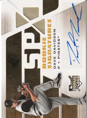 2008 Upper Deck SPX Dave Davidson Rookie Signatures (RC) #132 - Image 1 of 2