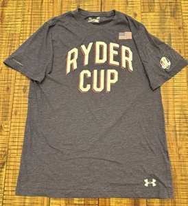 Under Armour UA HeatGear 2016 PGA Ryder Cup T-Shirt Blau Kurzarm Herren L - Bild 1 von 12