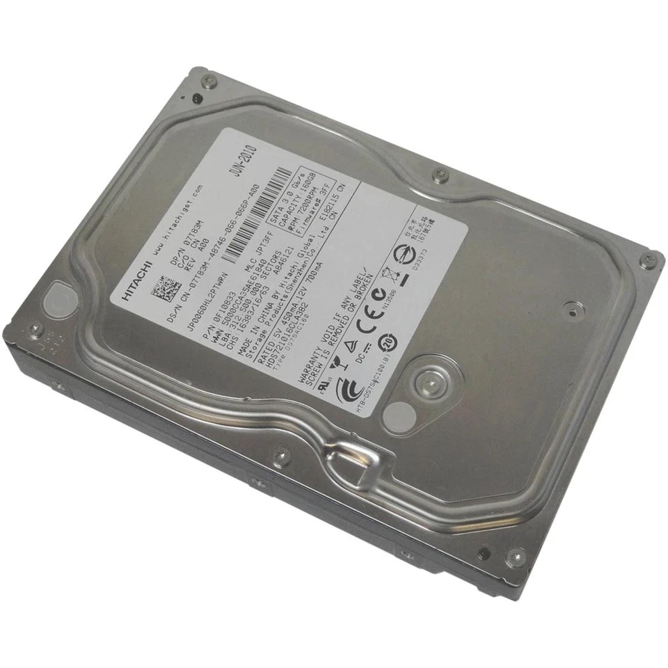 HARD DISK HDD DISCO RIGIDO 160GB 3,5" SATA COMPUTER FISSO DESKTOP PC DVR NAS - Immagine 1 di 1