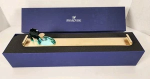 NIB Swarovski Among Blue Mountains Incense Holder Green Crystal Metal #5642355 - Picture 1 of 23