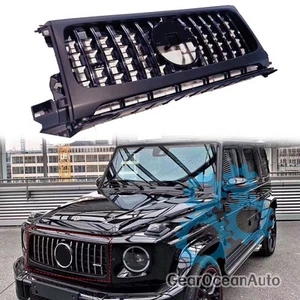 Fit for Benz G Class W464 G350 G500 Front Grille Bumper Mesh Vent Trim Grill Bar - Picture 1 of 9
