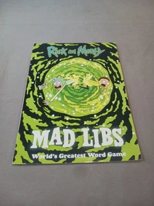 Rick and Morty Mad Libs - Paperback By Conte, Kristin New Never Used - Picture 1 of 7