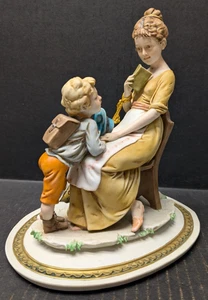 Luigi Giorgio Benacchio Figurine Triade Capodimonte Florence Statue Mother Child - Picture 1 of 15