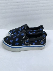 Circo Freizeit Slipper Sneaker Kleinkind Jungen Gr. 7 schwarz blau Totenkopf Piraten (S452) - Bild 1 von 9