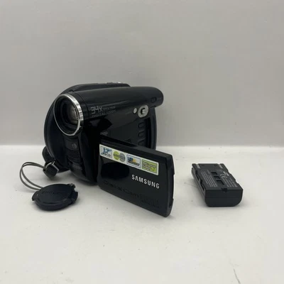 Samsung VP-DC175WB Handheld DVD-RW Camcorder Digital Cam Black - Working - Image 1 of 4